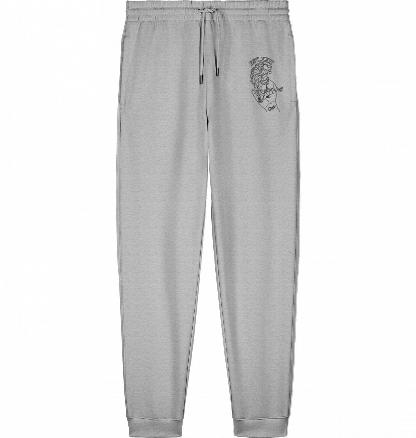 Stoffhose mit EST.-Löwe aus 100% Baumwolle