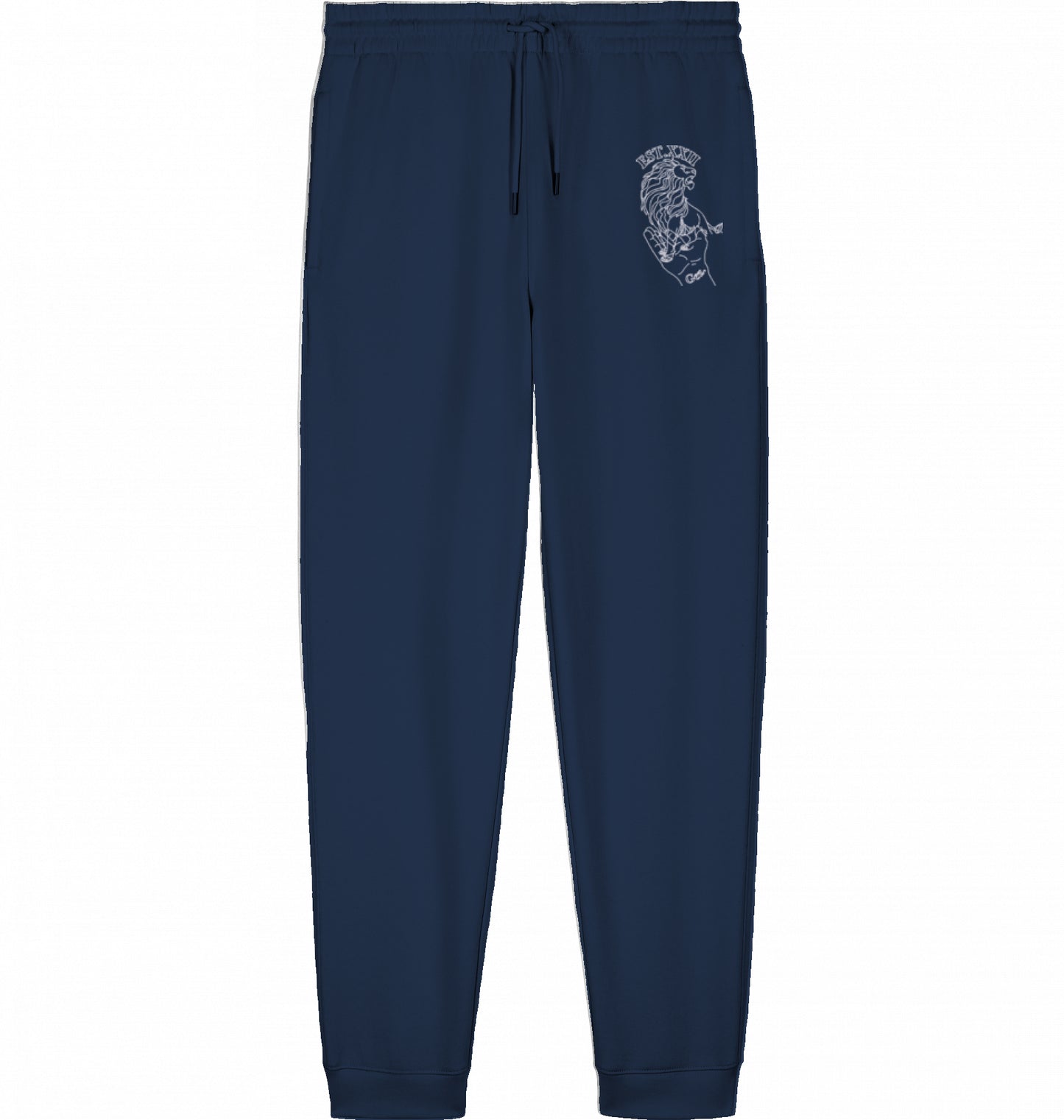 Stoffhose mit EST.-Löwe aus 100% Baumwolle