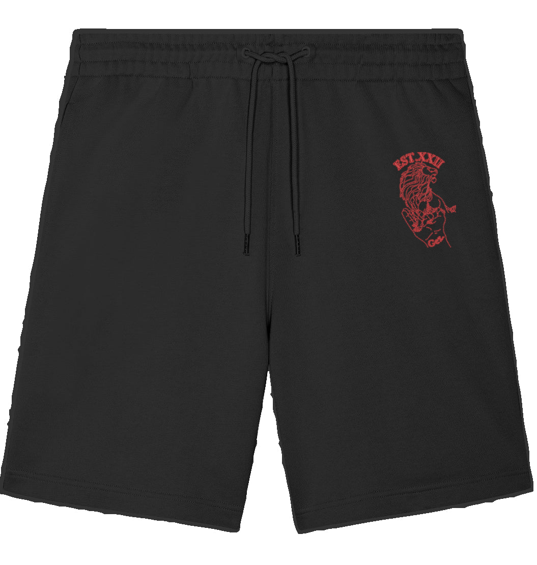 Short mit EST.-Löwe aus 100% Baumwolle