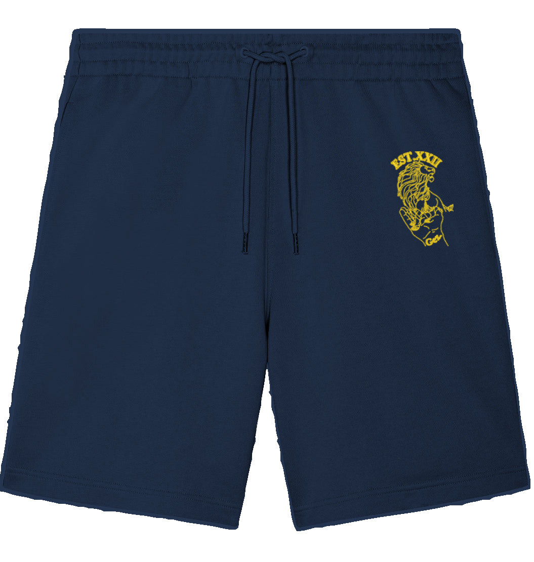 Short mit EST.-Löwe aus 100% Baumwolle